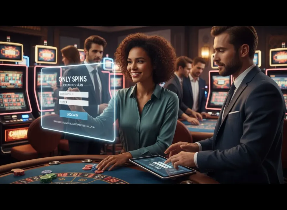 Only spins login ohje ja käyttäjätunnuksen hallinta